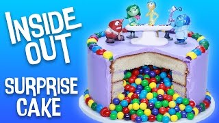 INSIDE OUT SURPRISE CAKE  NERDY NUMMIES [upl. by Orthman]