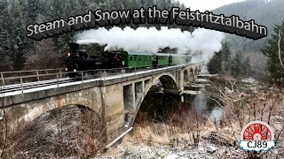 Steam and Snow at the Feistritztalbahn [upl. by Mona]