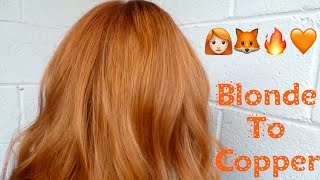 Blonde To Copper Red Hair [upl. by Edwina]