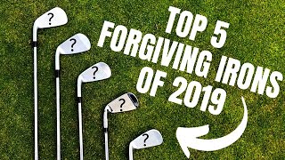 Top 5 Forgiving Irons For Mid to High Handicaps of 2019 [upl. by Anelej]