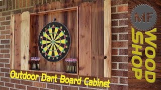 Outdoor Dart Board Cabinet [upl. by Irod]