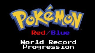 World Record Progression Pokemon RedBlue speedruns [upl. by Krahling]