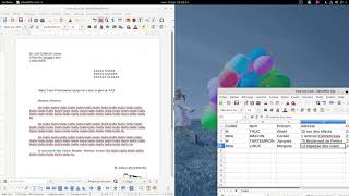 Libre Office  Faire du publipostage ou mailing [upl. by Aisya]