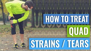 How to Treat a Quad Strain or Tear [upl. by Ruth]