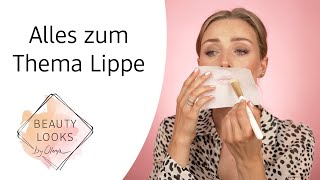 Lippe richtig schminken – Anleitung mit Olesja [upl. by Indira680]