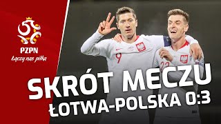 OBSZERNY SKRÓT meczu ŁOTWA – POLSKA 03 [upl. by Rednazxela272]