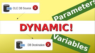 SSIS Parameters and Variables  connection strings and sql command [upl. by Mcintosh]