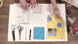 Quilty How to make your own quilt templates [upl. by Balas]