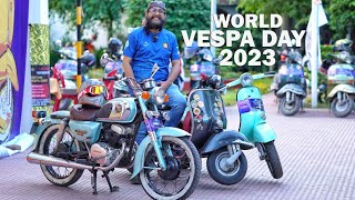 Vespa World Day 2023 by BVC  ScooterMan [upl. by Akessej234]