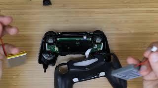 How to Change  Upgrade the Battery in the PlayStation 4 Controller CUHZCT1 [upl. by Eelanna]