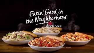 Erik Tobias VO  Applebees Commercial  Neighborhood Pastas 2018 REV3 [upl. by Eirrac830]