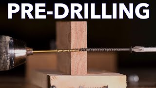 Choosing The Right Size Pre Drill Bit  Beginner [upl. by Ecitnirp]