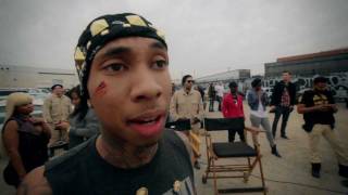 Tyga quotCareless World TVquot Rack City Behind The Scenes [upl. by Nylhsoj]