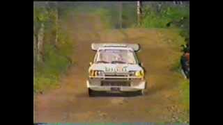 Group B Rally 1000 Lakes Finland 1986 [upl. by Aidnyl]