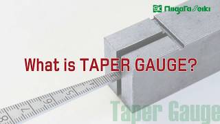 HOW TO USE TAPER GAUGE [upl. by Pytlik]