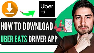 How To Download Uber Eats Driver App [upl. by Bekelja]