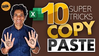 10 SURPRISING Copy Paste Secrets for Excel PROs [upl. by Ronyar]