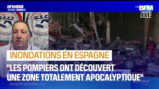 Un pompier Nordiste témoigne des inondations apocalyptiques en Espagne [upl. by Irvine]