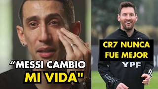 LAS IMPACTANTES PALABRAS DE DI MARÍA SOBRE LIONEL MESSI 😱 [upl. by Jehial]