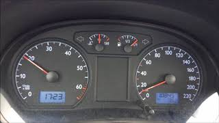 VW Polo IV 9N 12 6V 54 HP Acceleration [upl. by Trixi]