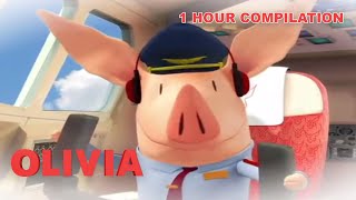 1 Hour Compilation  Olivia the Pig  Full Episode [upl. by Bael]