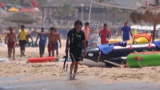 Video captures gunman from Tunisia terror attack [upl. by Assener401]