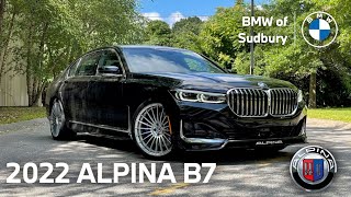 2022 BMW ALPINA B7  Video Walkaround [upl. by Burnard]