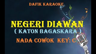 Negeri di Awan Karaoke Katon Bagaskara Nada Cowok nada C [upl. by Pettifer728]