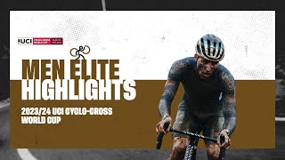 Dublin  Men Elite Highlights  202324 UCI Cyclocross World Cup [upl. by Attenaz]