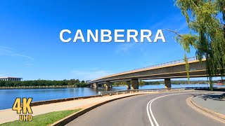 Canberra Australia  4K Drive [upl. by Westley]