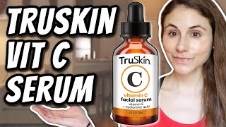 TruSkin Naturals VITAMIN C SERUM  Dr Dray [upl. by Llenreb]