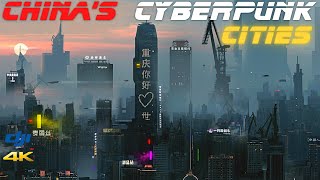 Chinas Cyberpunk Futuristic Cities 中国未来城市 2022 [upl. by Airamzul]