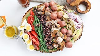 Niçoise Salad Recipe with Fresh Grilled Tuna  Seasoned  The Inspired Home [upl. by Manoff]