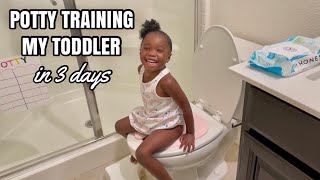 HOW TO POTTY TRAIN A 2 YEAR OLD  RAW amp REALISTIC [upl. by Rexana678]