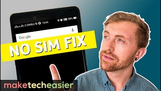 How to Fix No SIM Card Detected on Android [upl. by Candyce]