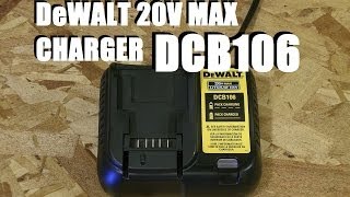 Dewalt 20v Max Battery Charger DCB106 Review [upl. by Denison]