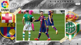 FC Barcelona 5  2 Real Betis  HIGHLIGHTS amp GOALS  1172020 [upl. by Toni]