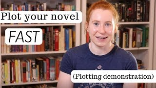 How to Plot Your Novel FAST  Writing Advice [upl. by Aube]