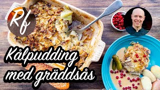 Kålpudding med gräddsås [upl. by Asile]