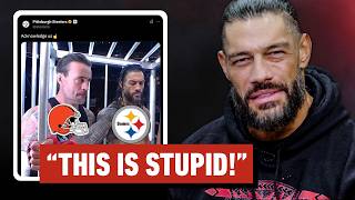 WWEs Roman Reigns Reacts to Roman Reigns Memes [upl. by Morentz]