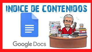 🚨Cómo crear un índice o tabla de contenidos en Google docs WORD  Curso Google Educador nivel 1 [upl. by De]