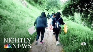 What Is Plogging Growing Movement Of Joggers Picking Up Trash  NBC Nightly News [upl. by Lyns738]