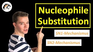 Nucleophile Substitution SN1 amp SN2 Mechanismus  Chemie Tutorial [upl. by Illehs146]