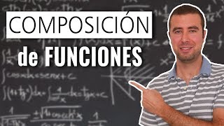 COMPOSICIÓN de FUNCIONES  Función Compuesta  1º bachillerato [upl. by Leinto]