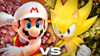 Mario vs Sonic 2 Épicas Batallas de Rap del Frikismo S2  Keyblade ft Varios Prod Vau Boy [upl. by Timmi]