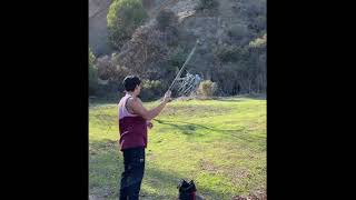 sling vs watermelon 25 meters [upl. by Simonne845]