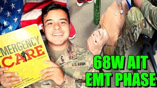 68W Combat Medic AIT  EMT Phase AllSkills amp NREMT 2020 [upl. by Hamian563]