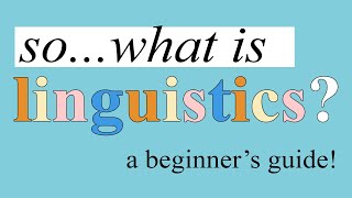 What is Linguistics  The Five Branches Explained [upl. by Enitnatsnoc205]