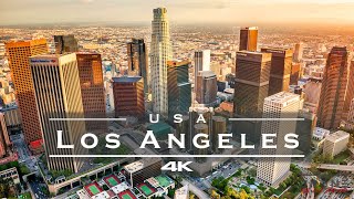 Los Angeles USA 🇺🇸  by drone 4K [upl. by Kariv]