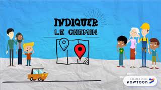 LES DIRECTIONS  Demander et indiquer le chemin [upl. by Heidie]